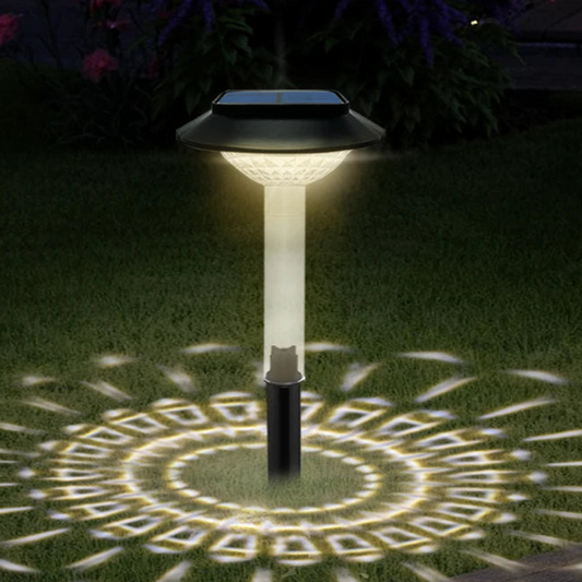 LED Solar Outdoor Pathway Lights with Tungsten Filament Bulb, Waterproof Landscape Lighting for Walkways, Yards, and Driveways